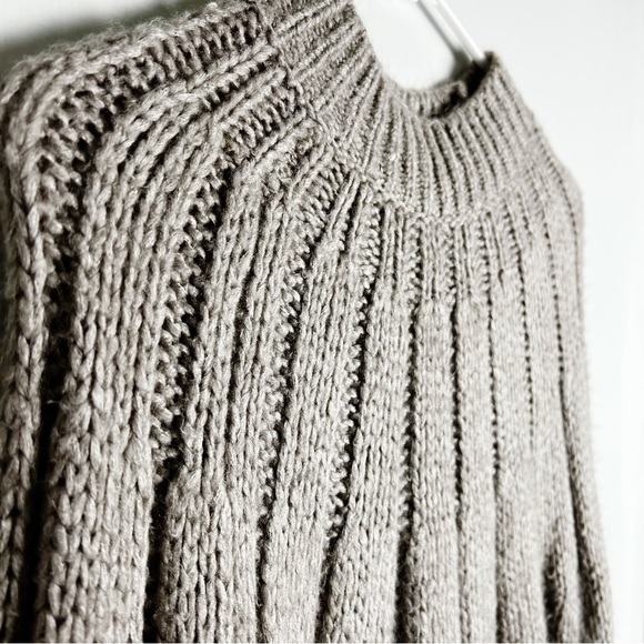 Abercrombie & Fitch - Gray Chunky‎ Sweater - Sz. XS - Picture 4 of 5